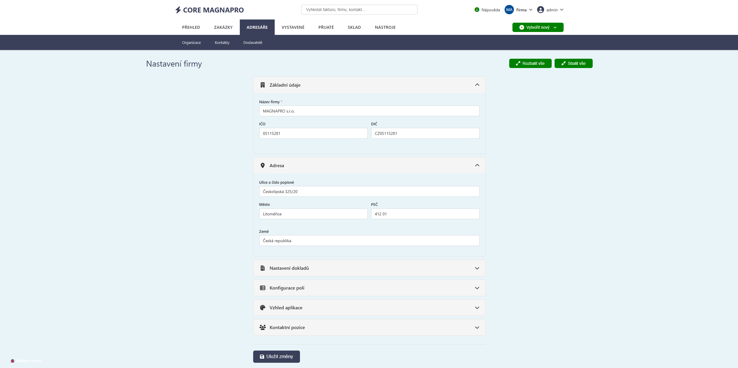 CRM a ERP systém pro správu finančních aktivit